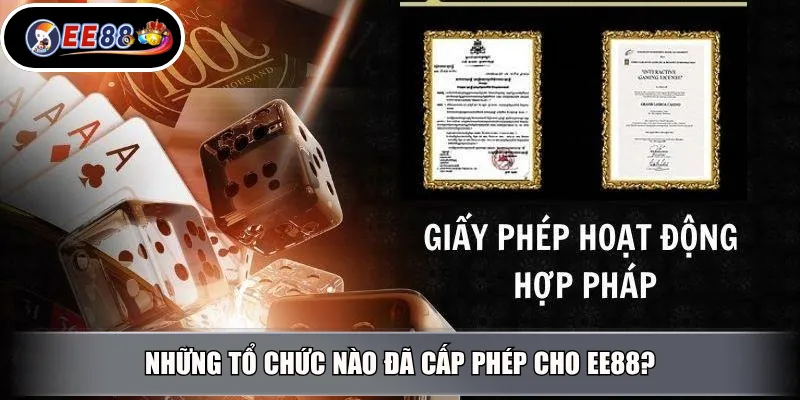 Những tổ chức nào đã cấp phép cho EE88?